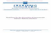 Guidelines for the Prevention of Intravascular Catheter ... · PDF fileGuidelines for the Prevention of Intravascular ... Mary Alexander. 2. ... Guidelines for the Prevention of Intravascular