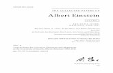 THE COLLECTED PAPERS OF Albert Einstein - New · PDF fileREPRINTED FROM: THE COLLECTED PAPERS OF Albert Einstein VOLUME 3 THE SWISS YEARS: WRITINGS, 1909–1911 Martin J. Klein, A.