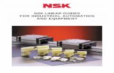 NSK LINEAR GUIDES FOR INDUSTRIAL AUTOMATION …docs-europe.electrocomponents.com/webdocs/1453/0900766b814538b… · – 5 – Accuracy Standard The accuracy standard of the NSK “High