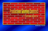 Production Sharing Contract - Nugrohoadi's Weblog · PDF fileProduction sharing Contract Financial Aspects Introduction Basic Principles Exploration & Development Activities Production