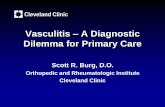 Vasculitis A Diagnostic Dilemma for Primary · PDF fileVasculitis –A Diagnostic Dilemma for Primary Care Scott R. Burg, ... small vessel vasculitis will typically ... large vessel