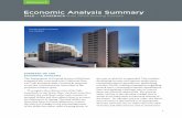 Economic Analysis Summary SALE // LEASEbACk State · PDF fileSALE // LEASEbACk State Office Building Portfolio the year in which it is expended. This includes ... purposes of this