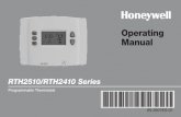 69-2601ES-01 - RTH2510/RTH2410 Series - Thermostats 3 69-2601ES—01 This thermostat is ready to go! Your new thermostat is pre-programmed and ready to go. All you have to do is set