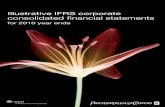 Illustrative IFRS corporate consolidated financial statements · PDF file Illustrative IFRS corporate consolidated financial statements for 2010 year ends This publication provides