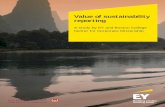Value of sustainability reporting - EYFILE/EY-Value-of-Sustainability-Reporting.pdf · 2 | Value of sustainability reporting Executive summary Where once sustainability disclosure