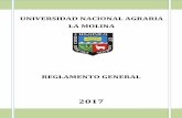 UNIVERSIDAD NACIONAL AGRARIA LA · PDF filereglamento general – res. no. 0001-2017-au-unalm 2017 4 capÍtulo i: disposiciones generales 1.1 de la universidad nacional agraria la