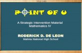 A Strategic Intervention Material Mathematics IVamses.weebly.com/uploads/8/8/3/6/8836963/sim... · A Strategic Intervention Material Mathematics IV Malinta National High School TITLE