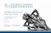 InstallationCeremony for Roger G. Brown - utc. · PDF file“J’entends le Moulin” from Trois chansons folkloriques arr. Donald Patriquin Performed by The University of Tennessee