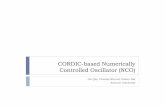 CORDIC-based Numerically Controlled Oscillator (NCO)agrawvd/COURSE/E7950_Fall09/TALK/cordic... · CORDIC-based Numerically Controlled Oscillator (NCO) JieQin, ... CORDIC algorithm