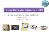 Human Computer Interaction (HCI) - VUweb.vu.lt/mif/k.lapin/files/2017/02/1_introduction2017.pdf · Human Computer Interaction (HCI) ... ŽKS ištakos ir struktūra Motyvacija Studijų