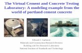 The Physics and Chemistry of Concrete - :: Western ... The Virtual... · The Virtual Cement and Concrete Testing ... stoichiometric coefficients, reaction enthalpy, ... The Physics
