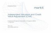 Independent Valuation and Credit Value Adjustment · PDF fileIndependent Valuation and Credit Value Adjustment (CVA) Investment Management Association of Singapore (IMAS) 11 Feb 2015