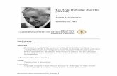 Lee Alvin DuBridge (Part II) - - CaltechOralHistoriesoralhistories.library.caltech.edu/68/01/OH_DuBridge_2.pdf · Lee Alvin DuBridge (Part II) (1901-1993) INTERVIEWED BY JUDITH R.