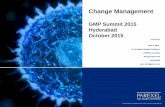 Change Management - GCP Conferences · PDF fileCONFIDENTIAL ©2014 PAREXEL INTERNATIONAL CORP. ALL RIGHTS RESERVED. / OBJECTIVES •Understand requirements for Change Management/Change