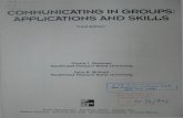 COMMUNICATING IN GROUPS: APPLICATIONS AND …repositories.vnu.edu.vn/jspui/bitstream/123456789/39958/1/39.pdf · COMMUNICATING IN GROUPS: APPLICATIONS AND SKILLS Third Edition Gloria