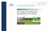 EPA Can Strengthen Its Oversight of Herbicide Resistance ... · PDF fileEPA Can Strengthen Its Oversight of Herbicide Resistance With Better Management Controls Report No. 17-P-0278