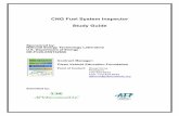CNG Fuel System Inspector Study Guide · PDF fileCNG Fuel System Inspector . Study Guide . ... The CSA test contains approximately sixty multiple choice questions. ... inspect PRD