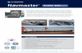 Navmaster ECDIS 800 MKIII - ECDIS, Maritime Training ... ECDIS Mk 3 hi res.pdf · navmaster ecdis 800 mkiii y is achieved with a small processor box which connects to the ecdis via