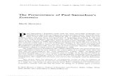 The Perseverance of Paul Samuelson's - Witold Kwasnickikwasnicki.prawo.uni.wroc.pl/pliki/ThePerseveranceofPaulSamuelsons... · The Perseverance of Paul Samuelson's Economics ... Samuelson