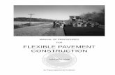 MANUAL OF PROCEDURES FOR FLEXIBLE PAVEMENT · PDF fileby moisture content than soil subgrade material, adequate drainage of this material is necessary ... Manual of Procedures for