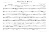 Bordogni Vocalises #1 - · PDF fileby Joannes Rochut Marco Bordogni (1789 - 1856) Trumpet in B! Brano assegnato dalla Commissione n. 40!! 3! % % % % 3 % % % % 3 % % % 3 % % % 3 % %%