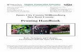 Pruning Handbook - James City County/Williamsburg New …jccwmg.org/PDF/PruningHandbook3.2009.pdf · James City County Office New Kent County Office 3127 Forge Road PO Box 205 P.O.