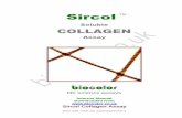 Sircol TM -  · PDF fileSircol Soluble COLLAGEN Assay biocolor life science assays ... Components required for sample preparation - not supplied 7. Acetic acid, 0.5 M,
