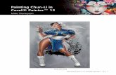 Painting Chun-Li in Corel® Painter™ 12 · PDF fileIn this tutorial, I chose to paint Chun-Li from the popular Street Fighter® video game series, ... 13 Default Scratchboard tool