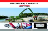 MANTSINEN 95 R and 95 ER - Mantsinen Group Ltd Oy · PDF fileusing fine grain steel. ... MANTSINEN 95 R and 95 ER - Technical specifications Mantsinen Group Ltd Oy Välikankaantie