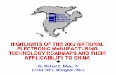 HIGHLIGHTS OF THE 2002 NATIONAL ELECTRONIC …thor.inemi.org/webdownload/newsroom/Presentations/Pfahl ICEPT3... · dr. robert c. pfahl, jr. icept 2003, shanghai china highlights of