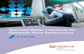 Specialty Water Chemicals for Optimum Plant · PDF fileManaging The Risk of Legionella Veolia Water Solutions & Technologies has developed a Legionella Control Program to protect water