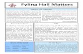 Fyling Hall  · PDF fileFyling Hall Matters ... London and the excitement never ended, from first time travels on the tube to sensational street food ... So tough man, you still