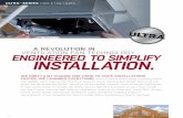 A REVOLUTION IN VENTILATION FAN TECHNOLOGY · PDF fileENGINEERED TO SIMPLIFY INSTALLATION. A REVOLUTION IN VENTILATION FAN TECHNOLOGY ... ULTRA Silent™ Sound Technology provides