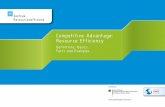 Competitive Advantage: Resource Efficiency  PRACTICAL EXAMPLES 16 ... competitive companies, ... Climate Protection and Competitive Advantage