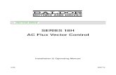 SERIES 18H AC Flux Vector Control -  · PDF fileSERIES 18H AC Flux Vector Control Installation & Operating Manual 5/99 MN718 VECTOR DRIVE