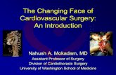 The Changing Face of Cardiovascular Surgery: An · PDF fileStudy Conclusions • A significant mortality and MACCE advantage for CABG over PCI was seen in the overall population with