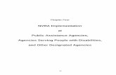 NVRA Implementation at Public Assistance Agencies ...elections.cdn.sos.ca.gov/nvra/laws-standards/pdf/chapter-four.pdf · 21 CHAPTER FOUR NVRA Implementation at Public Assistance