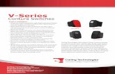 Contura Switches - Carling · PDF fileContura Switches Carling Technologies ... Optional panel seals for additional protection. ... lamps, our LED illumination is offered in a wide