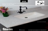 Cultured Marble Vanity Tops Made in the · PDF fileStandard Tops- Modular Standard Depth is 22” Bowl Venetian-Marble 3/4” Thick Deck Roma-Granite 3/4” Thick Deck 1917 104 Catalina