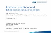 International Baccalaureate - IB PYP Workshopibpypworkshop.weebly.com/.../workbook+-+making+the+pyp.compres… · The International Baccalaureate aims to develop inquiring, knowledgeable