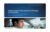 Global’Supply’Chain’Systems’&’Strategy’ atPlantronics’ · PDF fileManagement 3 Supply Chain Planning, ... • Supply’Chain’Fusion’ Oracle’PMO’Oﬃce ... Supply