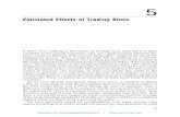 Estimated Effects of Trading Blocs - PIIE · PDF file77 5 Estimated Effects of Trading Blocs If there were nothing to the notion of trading blocs, then the ﬁve basic variables in