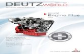 DEUTZ · PDF fileoriginal gas-operated engines from 1867 and 1876, which are still fully functional. At ... DEUTZ DEUTZ Engine Plus Page 18 I 2015
