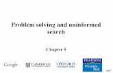 Problem solving and uninformed searchsoftware.ucv.ro/~cbadica/ai/cap5.pdf · Problem solving and uninformed search Chapter 5 . 2017 Example: ... So, if the search strategy is fair,