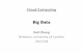 Introduction to Cloud Computing - Department of Computer ...dell/teaching/cc/dell_cc_03.pdf · Cloud Computing. The Challenges and ... –Hashing based techniques •Consistent Hashing