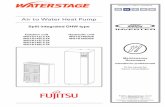 Air to Water Heat Pump - · PDF file1 .1 Package • 1 package: Outdoor unit. • 1 package: Hydraulic unit and outdoor sensor. 1 .2 Definitions - Split: The heat pump consists of