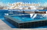 Tile Styles for the TileXpressions Linetilexpressions.com/webimage/pdf/tilexpressions/tilexpressions-pool... · Ocean Crest Light Blue ... Shade variations are part of the natural