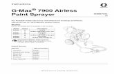 G-Max 7900 Airless Paint Sprayer - Graco Inc. · PDF fileG-Max® 7900 Airless Paint Sprayer 308870G EN ... Model Series Description 232630 B Hi-Boy ... Wiring Diagram