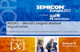 AIESEC – World’s largest student organizationsemieurope.omnibooksonline.com/2013/semicon_europa/SEMICON... · Quo vadis AIESEC? World‘s largest student-run organization Independent