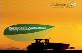 Sustainable Agriculture: Efficient and Responsible Use of ... · PDF fileEfﬁ cient and Responsible Use of Natural Resources The Nature Conservancy Ofﬁ ces Rio de Janeiro - RJ ...